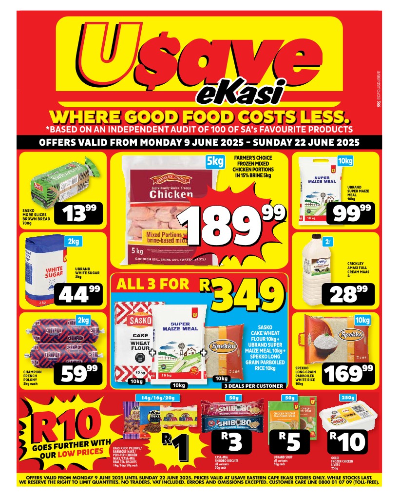 specials leaflet