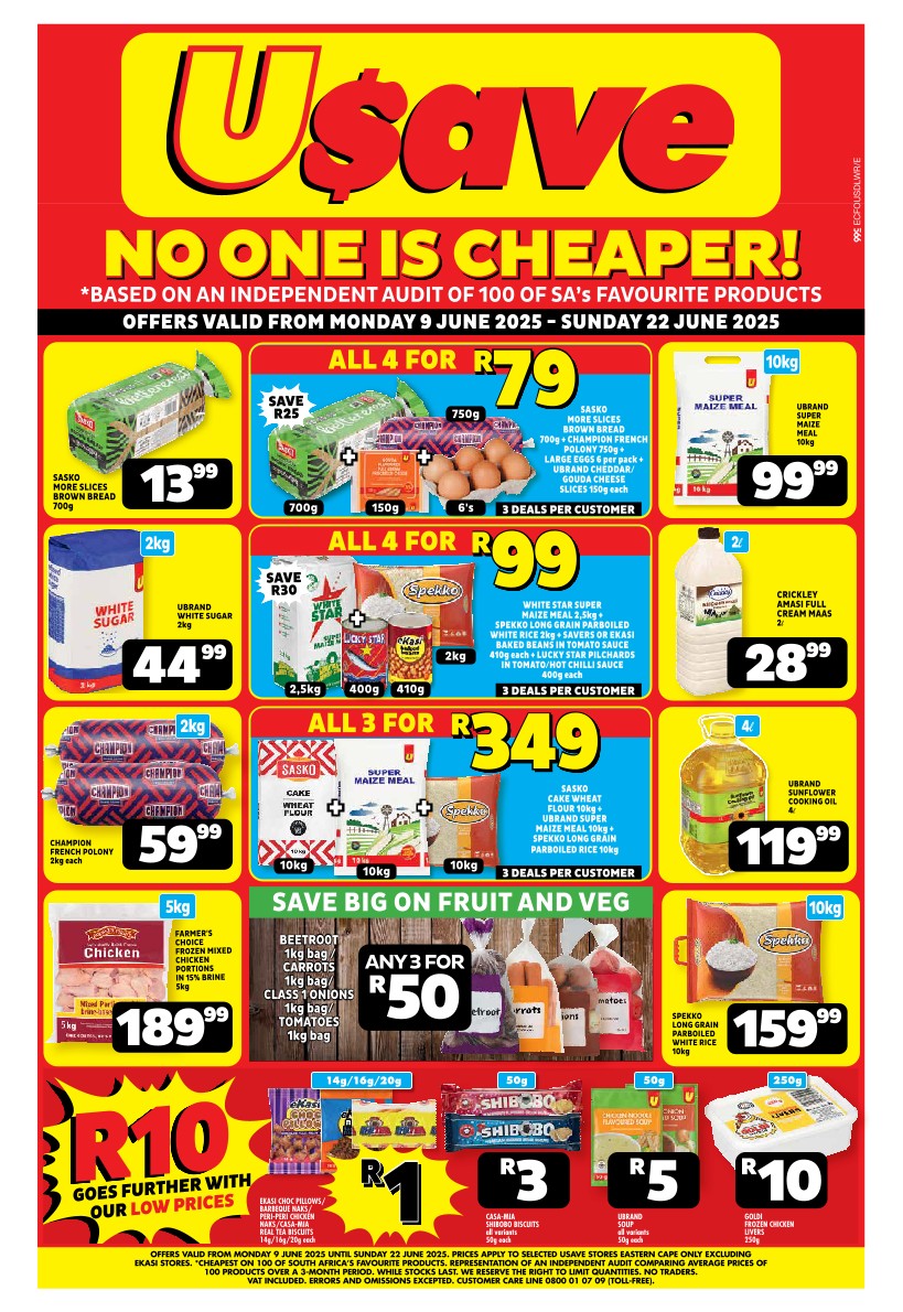 specials leaflet