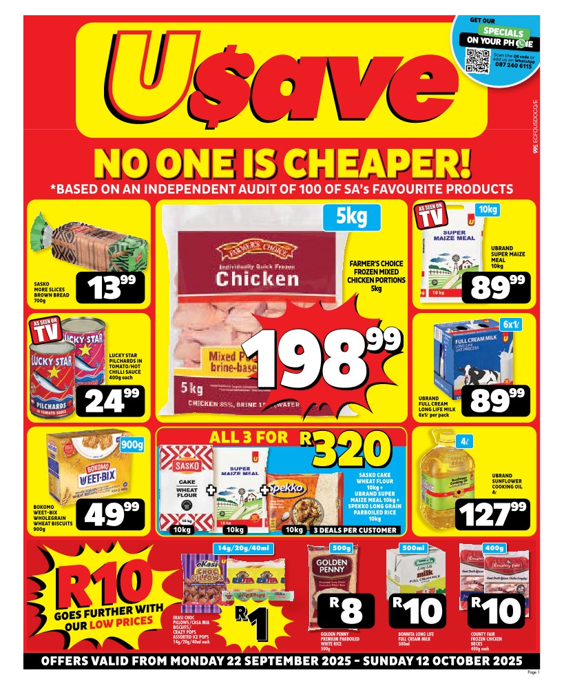 specials leaflet