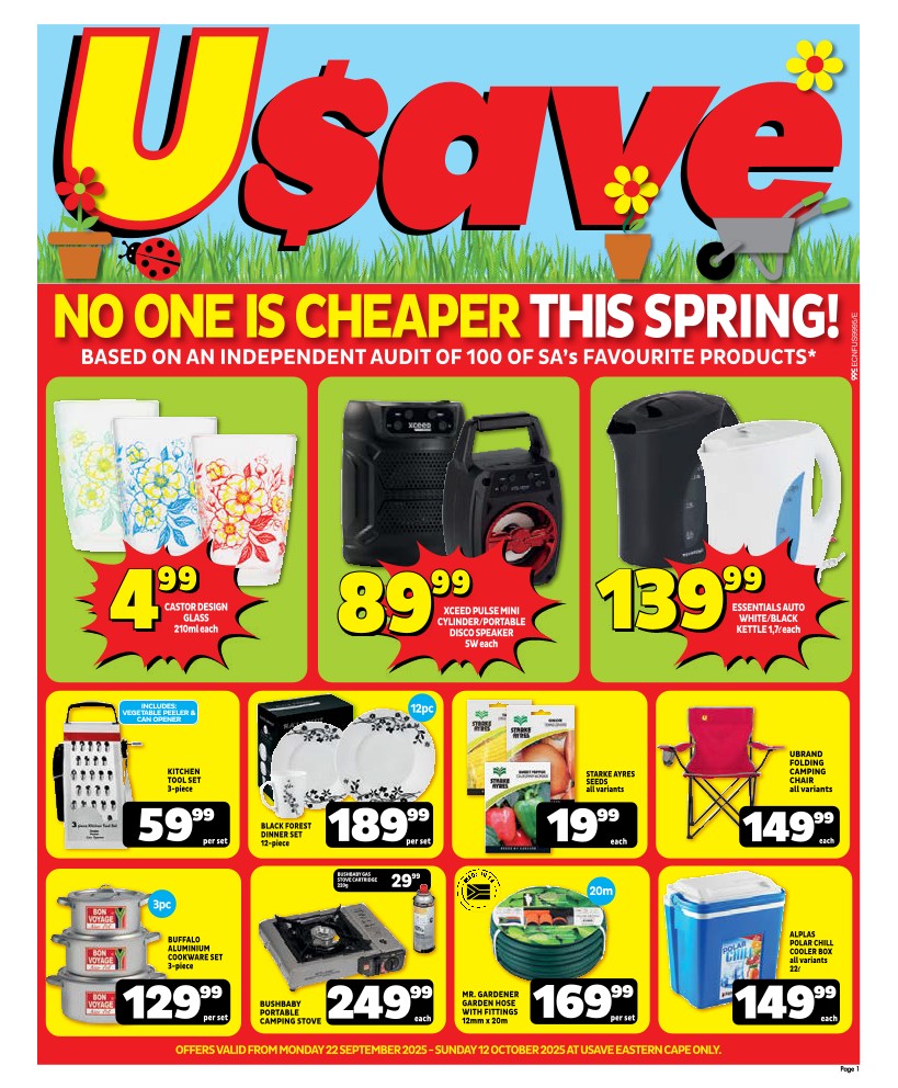 specials leaflet